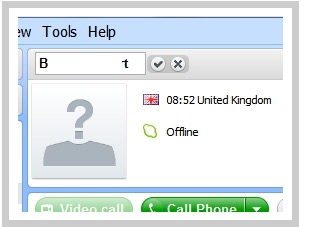 Skype Change Name