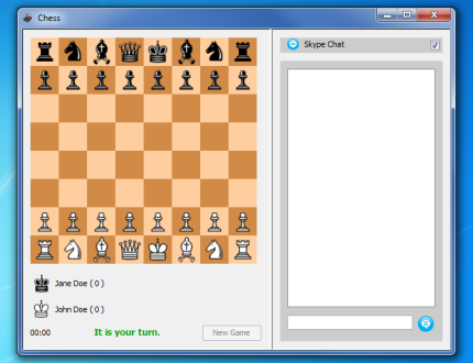 Skype Chess