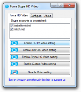 Skype high quality, HD video, Skype HD