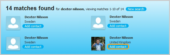 Add Contacts Skype
