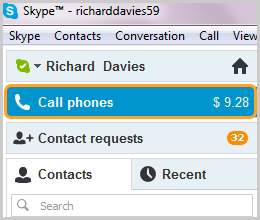 Call Phones Skype