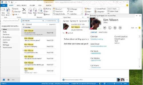 Skype Outlook SuperTintin