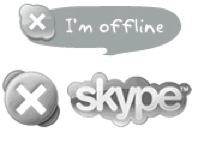 Message Offline Skype