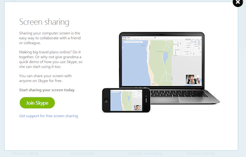 Skype Screen Sharing