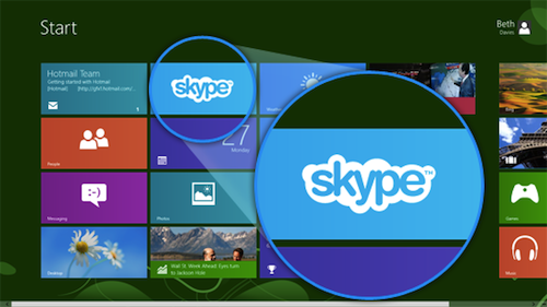 Skype for Windows 8