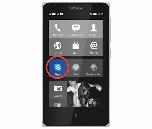 Skype for Nokia X